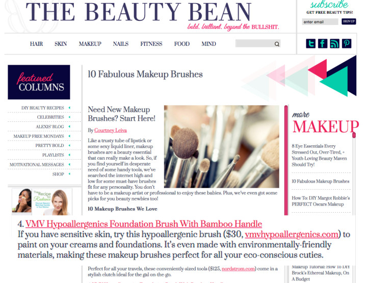 Foundation Brush - The Beauty Bean