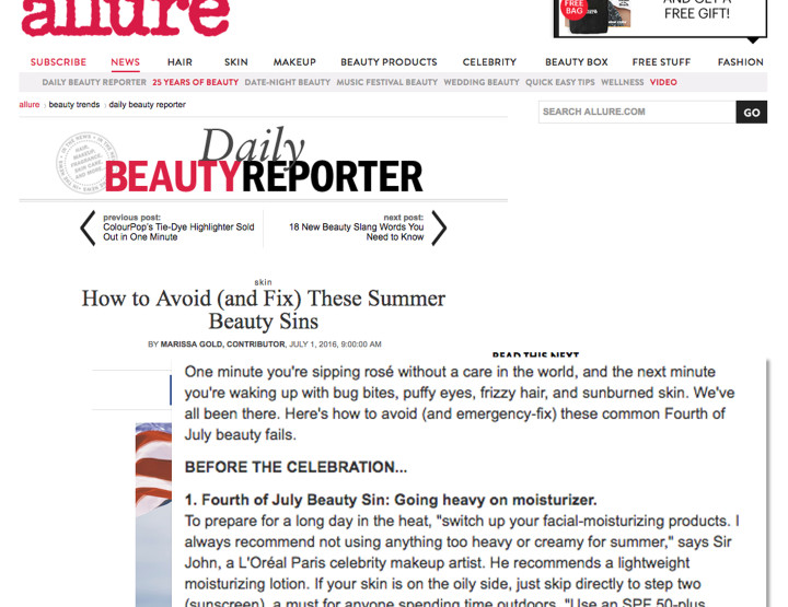 Our Founding M.D On Sunscreen Tips - Allure