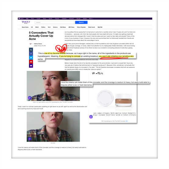 Skin-The-Bluff Concealer - XoJane.com & Yahoo News