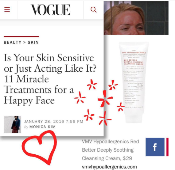 Red Better Deeply Soothing Cleansing Cream - Vogue Magazine