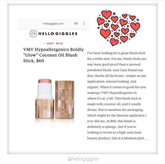 Boldly Glow Coconut Oil Blush Stick – Hello Giggles