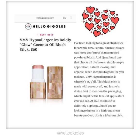 Boldly Glow Coconut Oil Blush Stick – Hello Giggles